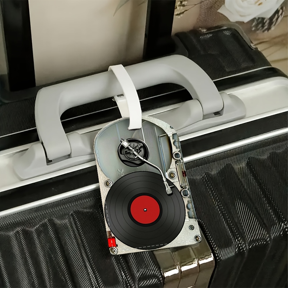 Vintage Vinyl Record Player Lu - Travel Accessories Luggage Straps ulasan dan harga