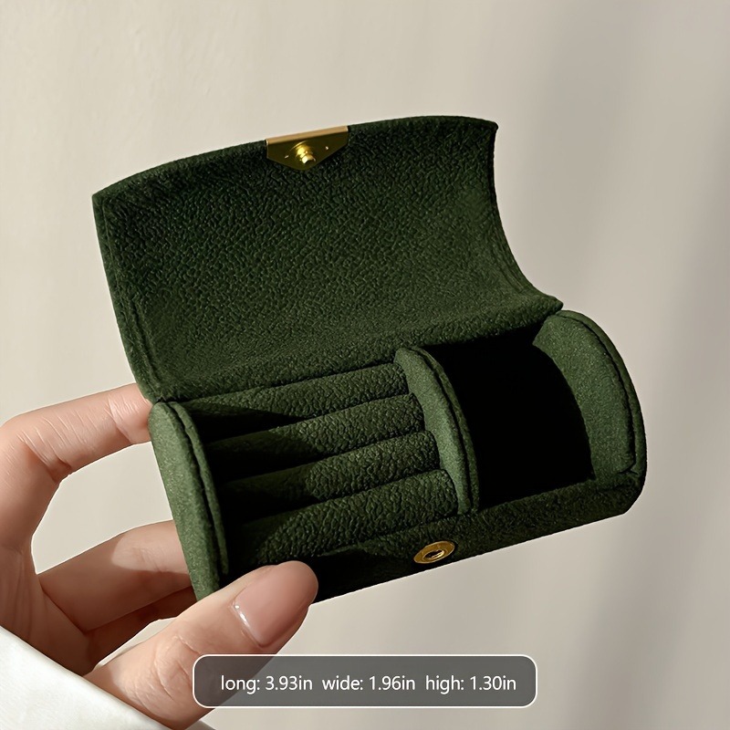 Luxury Velvet Jewellery Storag - Travel Jewellery & Accessories Organiser ulasan dan harga