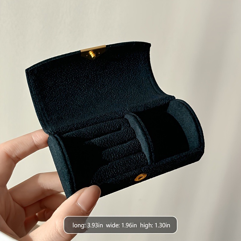 Luxury Velvet Jewellery Storag - Travel Jewellery & Accessories Organiser ulasan dan harga
