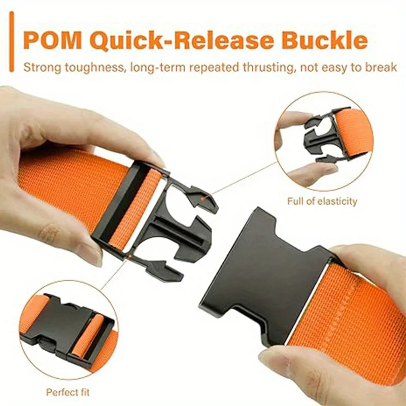 6 Pack Luggage Straps Luggage  - Travel Accessories Luggage Straps ulasan dan harga