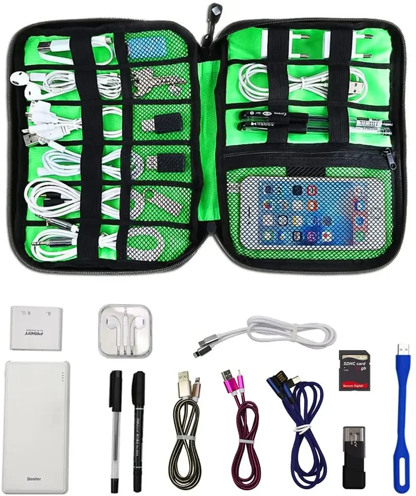 Cable Organizer Storage Bags S - Travel Accessories Organizer ulasan dan harga